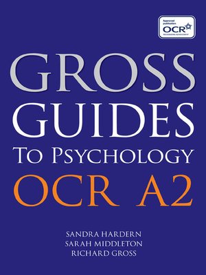 cover image of Gross Guides to Psychology